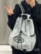Lightweight style! Body drawstring backpack for men and women