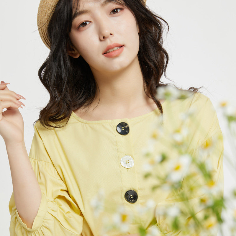 【新品】十月妈咪灯笼袖孕妇2021 t恤 旭申母婴T恤