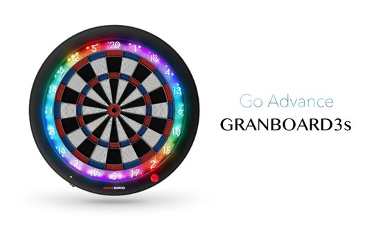 日本原装GRANBOARD 3S蓝牙联网飞镖机电子飞镖盘 软式飞镖靶套装