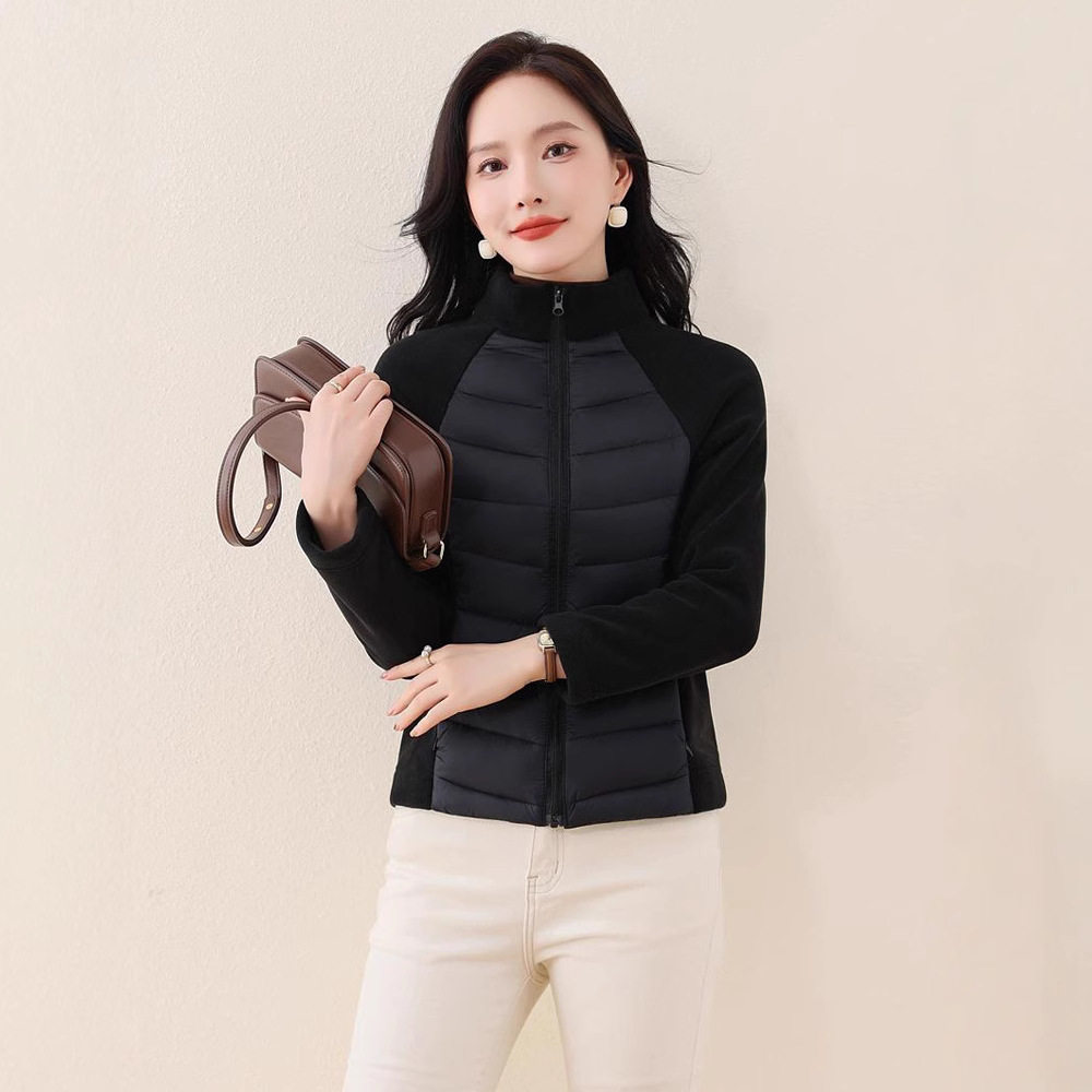 有口袋新款轻薄羽绒棉服女户外运动健身服薄款登山瑜伽外套薄棉衣,淘宝优惠券,粉丝福利购,淘宝优惠卷