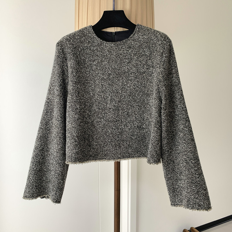 高级感小香风~羊毛呢混纺气质圆领短外套上衣+半身裙时尚套装女,淘宝优惠券,粉丝福利购,淘宝优惠卷