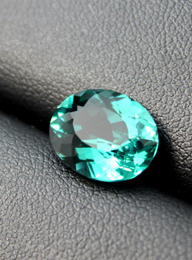 大师级鸟巢椭圆形主石绿碧玺戒指