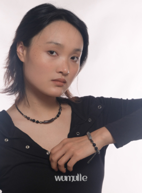 天然石国风新中式串珠项链