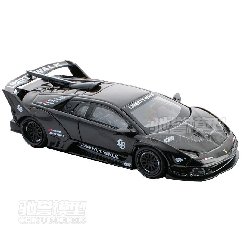 驰誉模型 MINIGT 1:64 兰博基尼 超级剪影 合金车模 #1053 - 图3