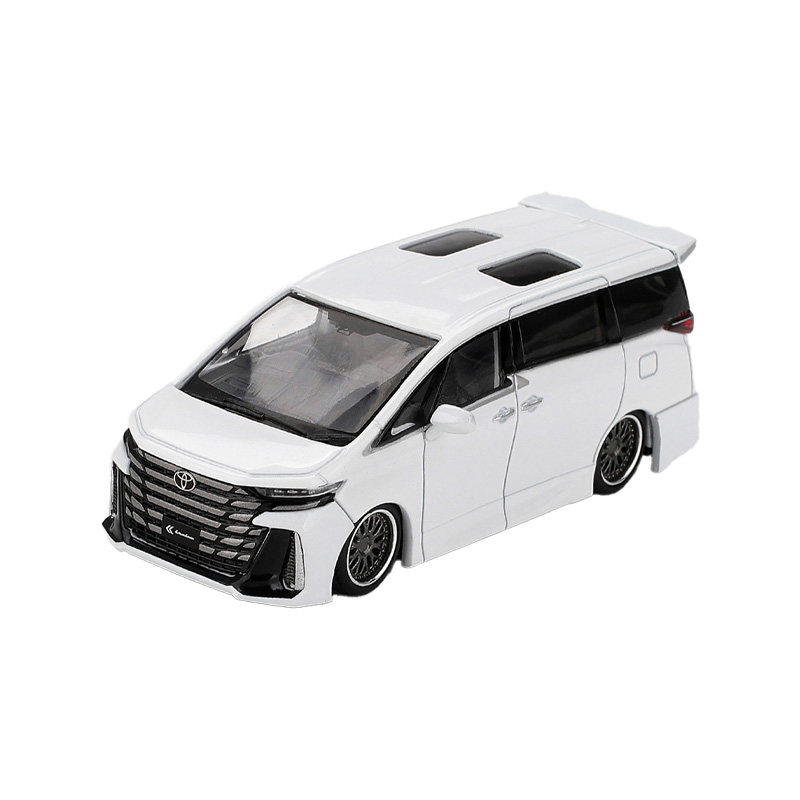 驰誉模型 MINIGT 1:64 #1180 丰田威尔法 40 KUHL 白色 合金车模,淘宝优惠券,粉丝福利购,淘宝优惠卷