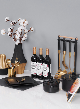 北欧样板房间厨房摆件轻奢装饰品