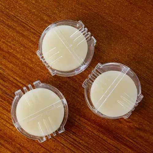 Водорастворимые шелковые нитки, смазка, пчелиный воск с молнией