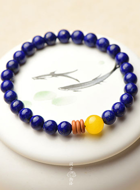 润古物语原创风高雅天然青金石