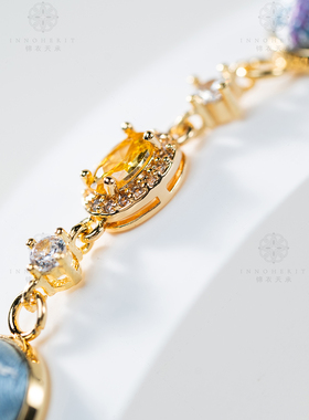 锦衣天承蜀锦景明蜀锦手链新中式饰品