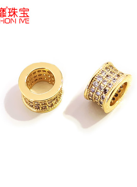 风靡 小蛮腰转运珠吊坠玫瑰金彩金18K金色串饰锁骨链项链简约韩版