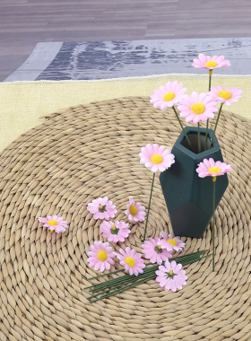 翼佳绢花室内天津小雏菊单朵包邮