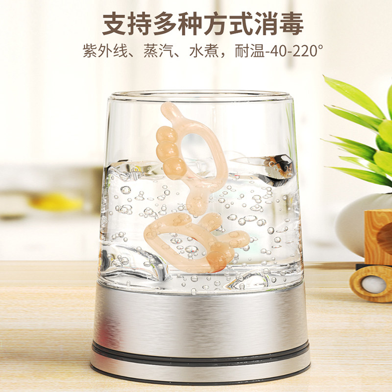 磨牙棒宝宝可水煮硅胶神器牙胶 shiada新安代牙胶