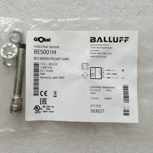 BES01PF原装巴鲁夫BES M08EH-PSC15B-POC20B-NSC40F-S04G-S49G-01 - 图1