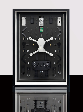 新款立体原创工艺画装饰画原创飞机裱画整机拆机装裱艺术样板间