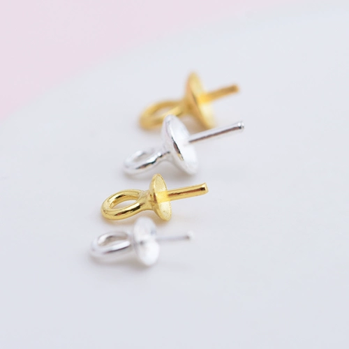 Серьги с кварцем из жемчуга, материал ручной работы, S925, серебро 925 пробы