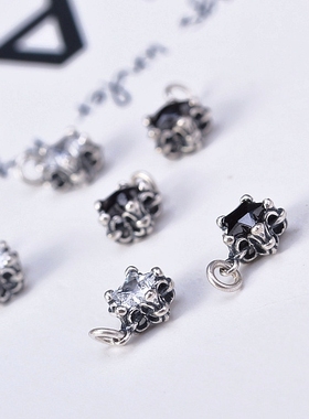 diy韩版锆石五角星串珠配饰手链