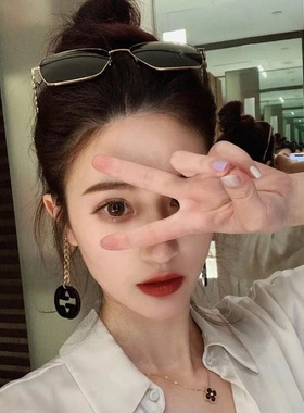 倪妮同款迷链太阳镜GG0724