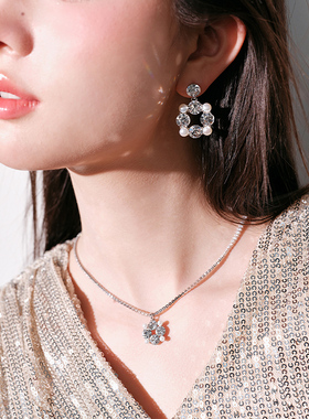 abybcharming璀璨项链女夏轻奢