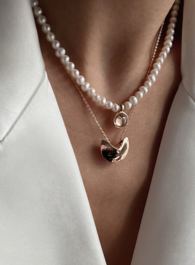 LHWindsor温莎珠宝金豆吊坠项链