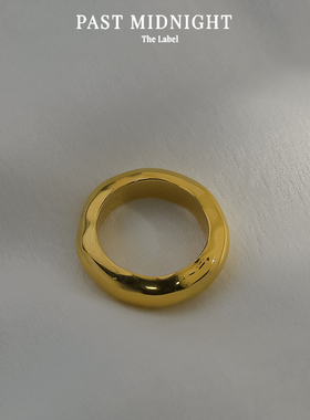 PastMidnight戒指镀金女月环欧美