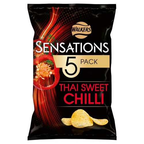 北京现货 英国Walker Thai Chilli泰式甜辣/芝士洋葱薯片盐醋零食 - 图2