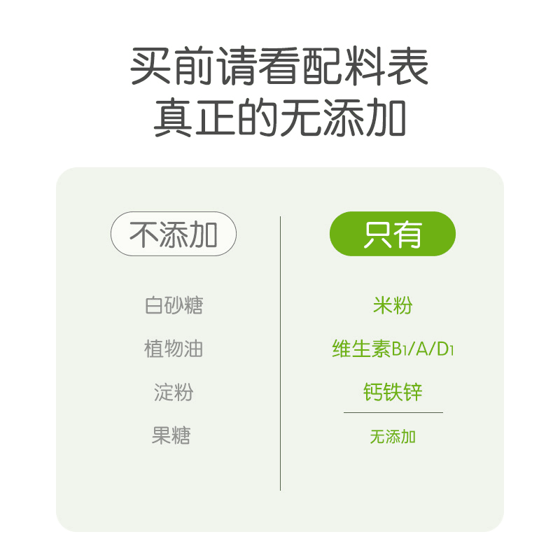 环球e站海外专营店小皮米粉婴儿有机辅食婴幼儿宝宝高铁米糊1段2段营养粥1