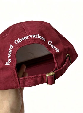 Forward Observations Group F标 酒红白标 老爹帽 鸭舌帽 棒球帽