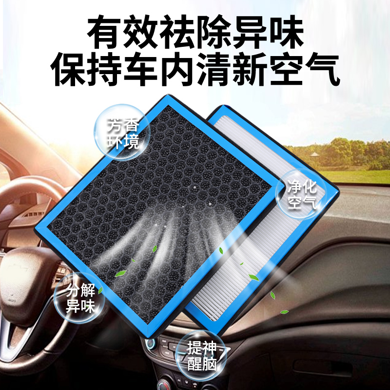 中国重汽新斯太尔D7B D7W空调滤芯440过滤网格340 380重卡配件 - 图2