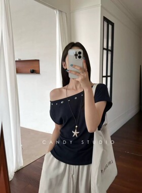 美拉德海星贝壳项链女2026新款日常百搭长款挂脖卫衣链小众设计感