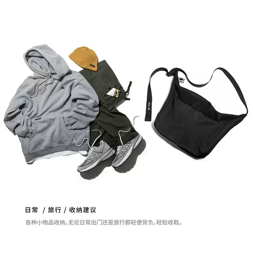 Японская брендовая сумка через плечо, вместительный и большой рюкзак подходит для мужчин и женщин, сумка на одно плечо