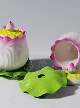 德化陶瓷用品尺寸全彩圣水杯