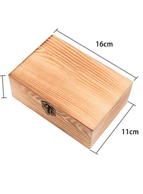 天然水晶原石紫水晶簇白水晶石矿石标本木盒礼盒跨境水晶疗愈