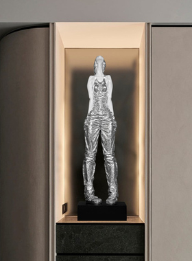 欧式创意人物客厅家居样板间摆件