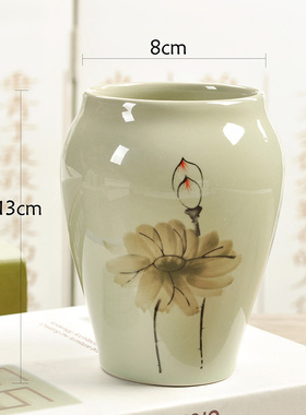 多肉花盆陶瓷粗简约器绿植