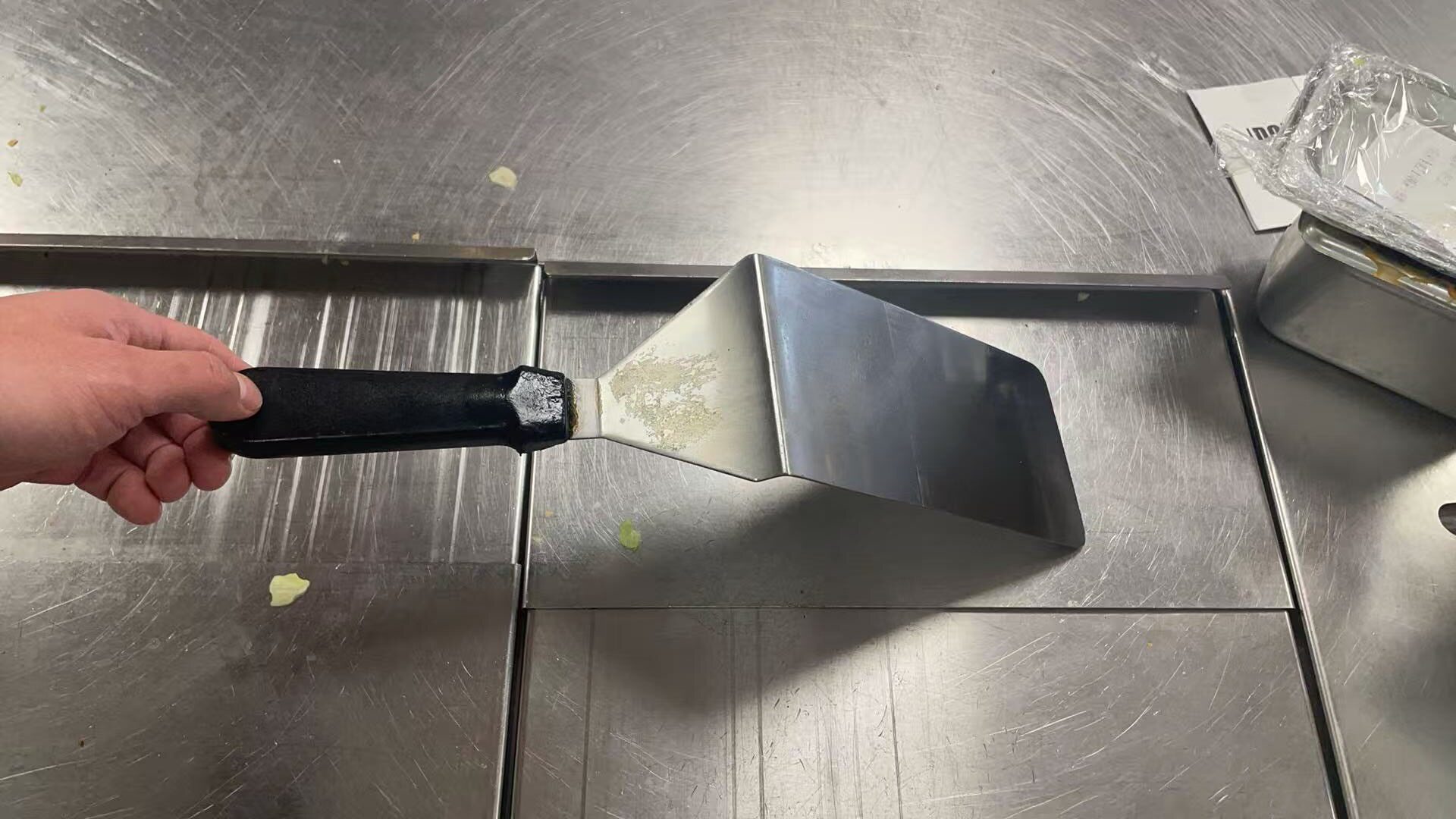 Commercial fast food restaurant old Beijing chicken roll spatula beef spatula original authentic Kaifeng household products