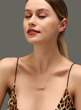 欧美新款个性创意十二星座项链