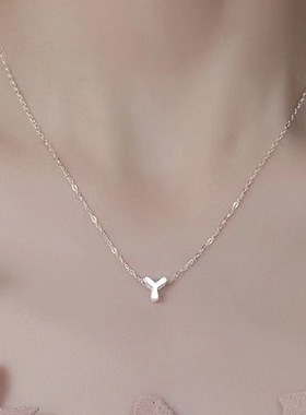 茵珞合金男女通用英文项链设项链