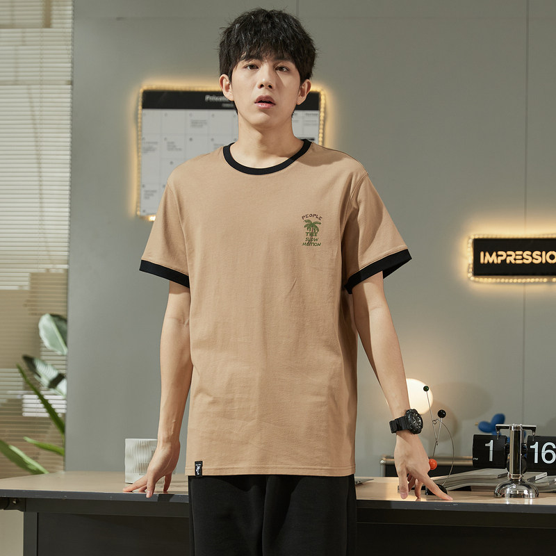 唐狮清仓19元短袖T恤男女休闲透气夏季上衣