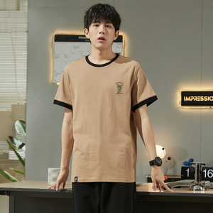 唐狮清仓19元短袖T恤男女休闲透气夏季上衣