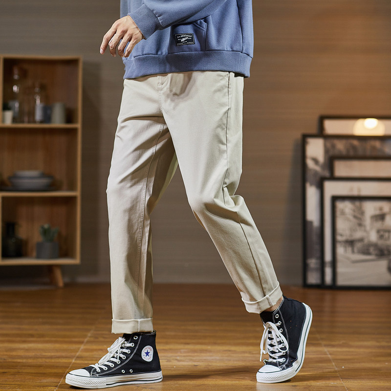 唐狮2020秋装新款宽松青年潮休闲裤 唐狮天悦休闲裤