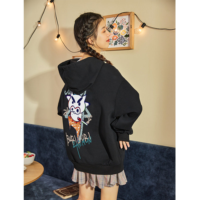 唐狮2020春秋新款长袖oversize卫衣 唐狮天悦卫衣/绒衫