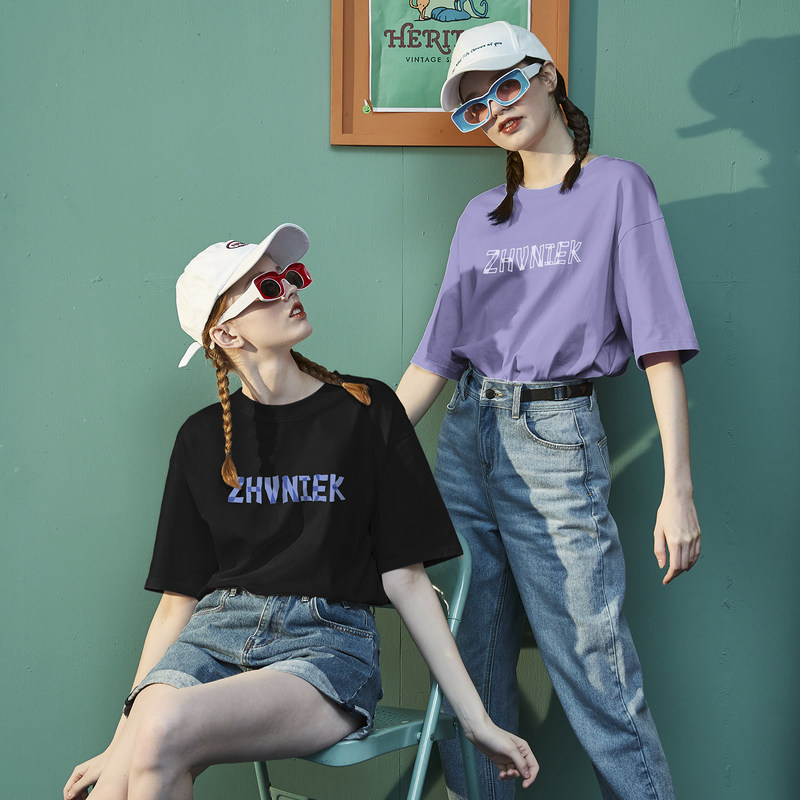 唐狮2022夏季新款短袖白色内搭t恤 唐狮喜之乐T恤