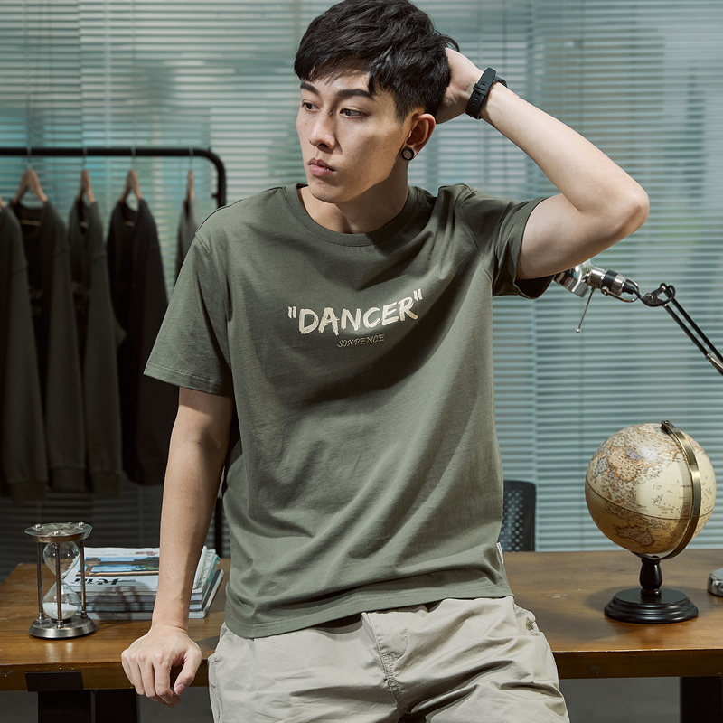 唐狮官方旗舰店2020夏装新款潮t恤 唐狮天悦T恤