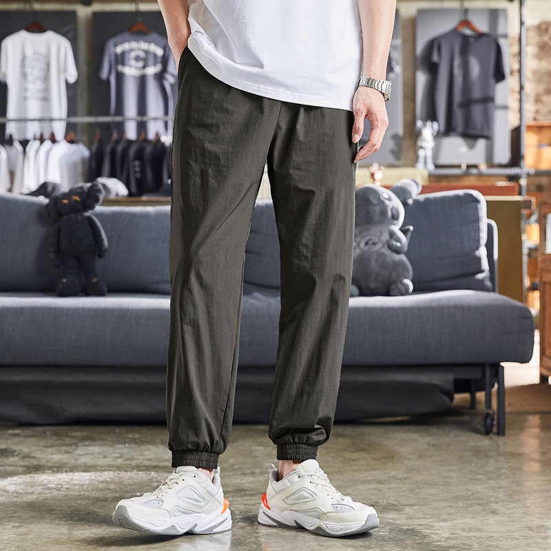 唐狮2021秋季新款男宽松韩版休闲裤 唐狮喜之乐休闲裤