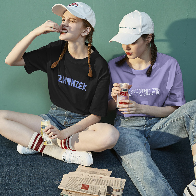 唐狮2022夏季新款短袖白色内搭t恤 唐狮喜之乐T恤