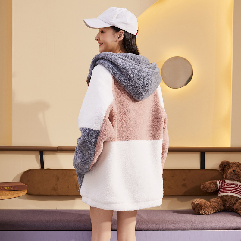 唐狮2021年秋冬新款工装外套毛大衣 唐狮短外套