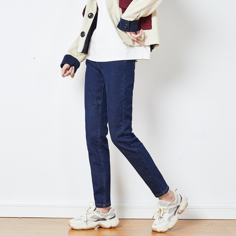 唐狮官方旗舰店2020冬装新款牛仔裤 唐狮天悦牛仔裤