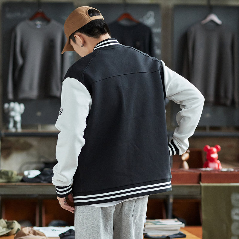 唐狮官方旗舰店秋装新款棒球服夹克 唐狮天悦夹克