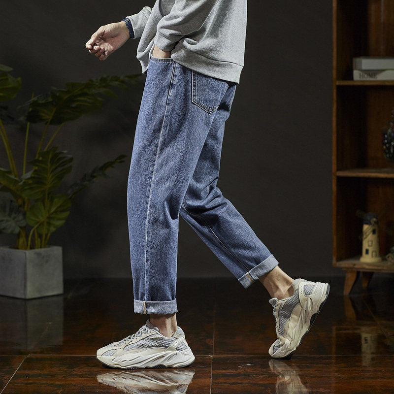 唐狮官方旗舰店2020春秋装潮牛仔裤 唐狮天悦牛仔裤