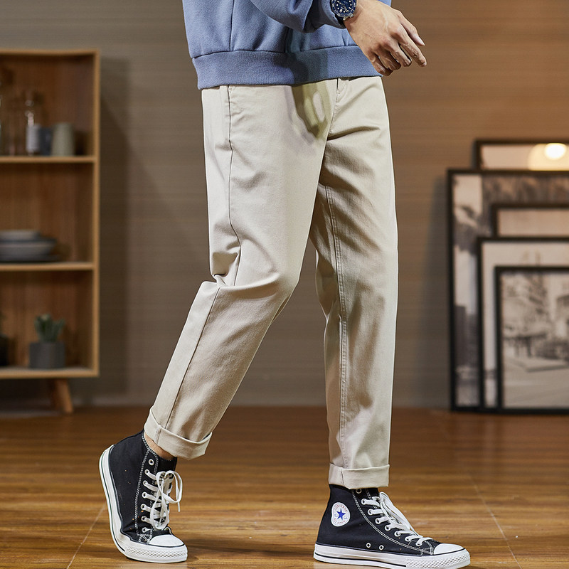 唐狮2020秋装新款宽松青年潮休闲裤 唐狮天悦休闲裤